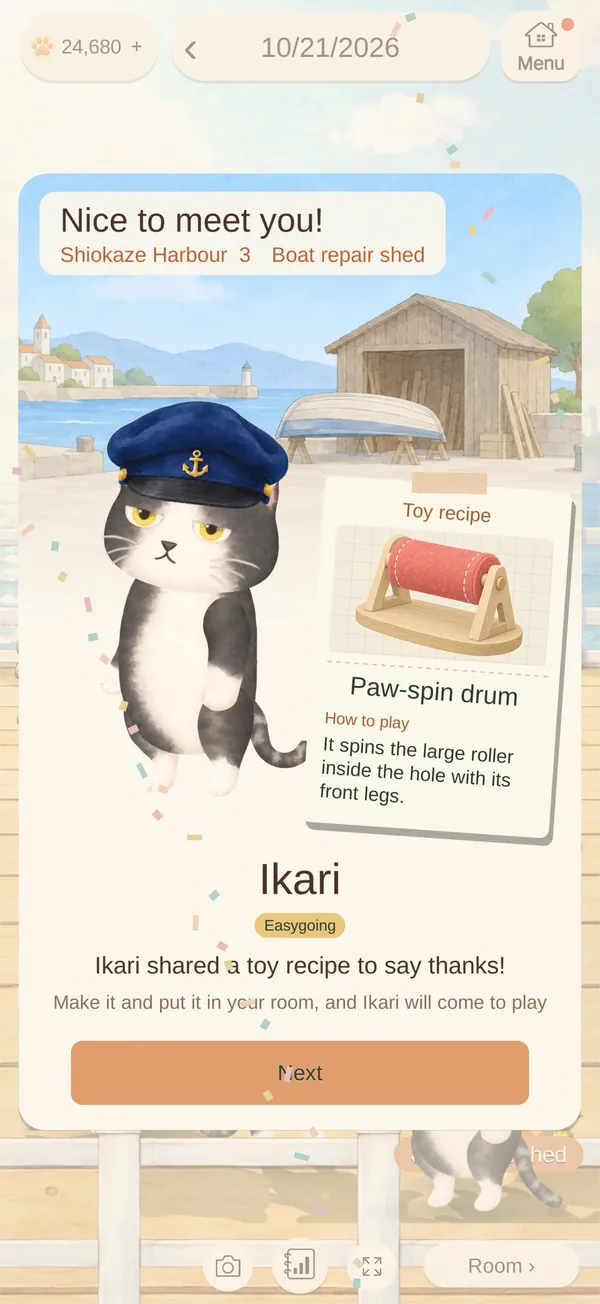A cat you met shares a toy recipe