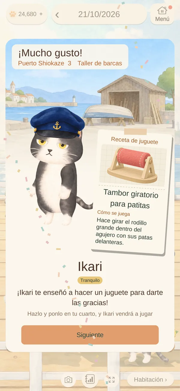Un gato te enseña a hacer un juguete