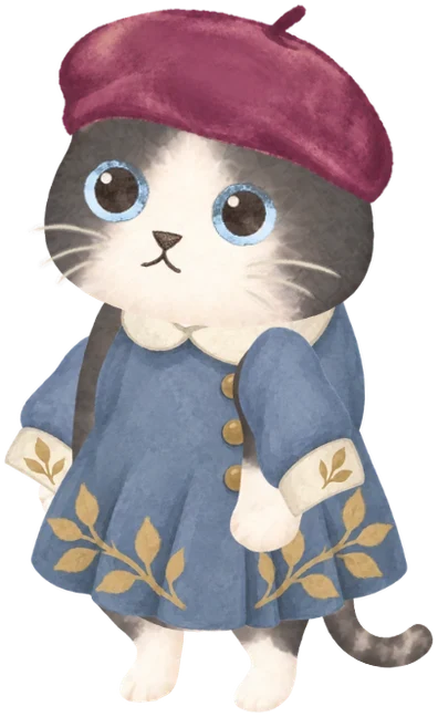 Nico in a beret